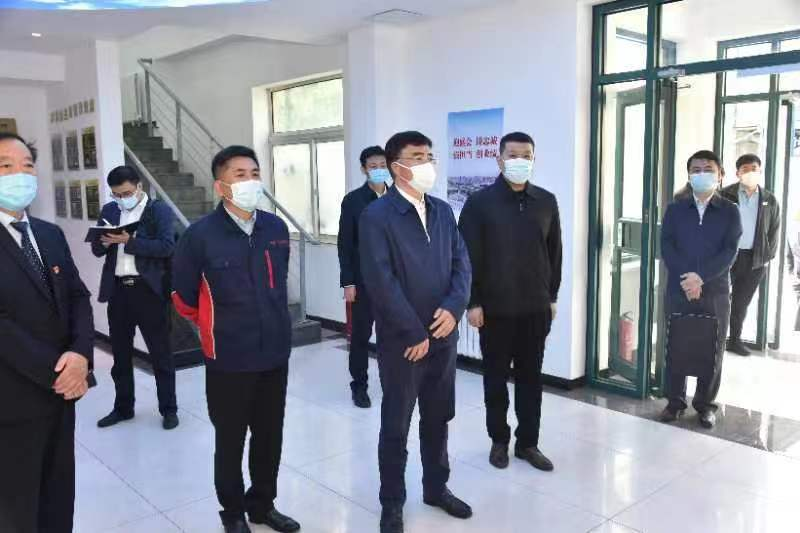 Secretary Lian Maojun of Binhai visited our company for investigation