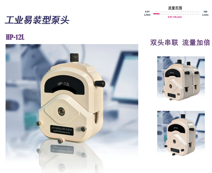 工业易装型泵头